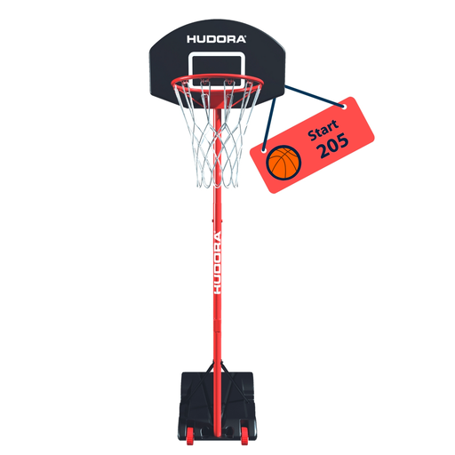 [71640] Start basketball stand 205, red