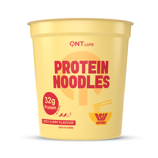 [QNTLIIFE042] Protein Noodles Spicy Curry Flavor 12 x 66g