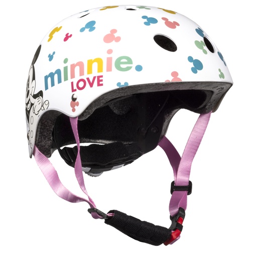 [9080] SPORT HELMET MINNIE white - M - 52-56cm