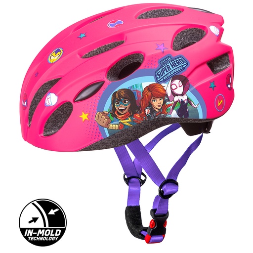 [9077] BIKE HELMET IN-MOLD SUPER HERO AVENGERS - M - 52-56cm
