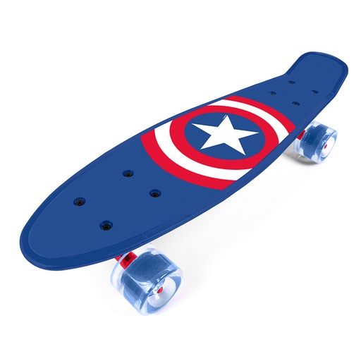 [59970] PENNY BOARD 21,6''x5,7"/55x14,5 cm Captain America