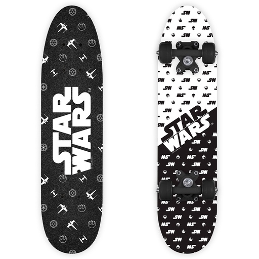 [9934] WOODEN SKATEBOARD 24" x 5,9" /61 x 15cm STAR WARS