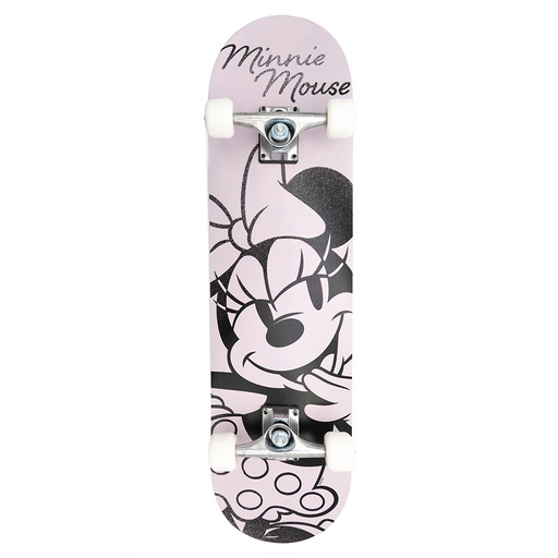 [59976] WOODEN SKATEBOARD 31'' x 8'' /70 x 20cm - MINNIE 