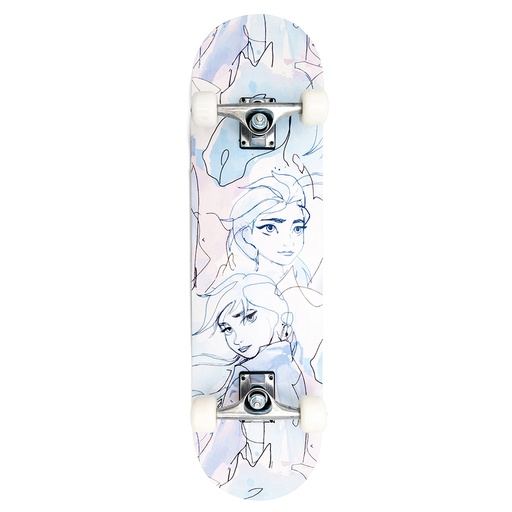 [59979] WOODEN SKATEBOARD 31'' x 8'' /70 x 20cm FROZEN 2