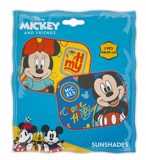 [9331] SUNSHADES 2 PCS 44*35CM MINNIE + MICKEY
