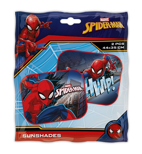 [9323] SUNSHADES 2 PCS 44*35CM SPIDER MAN