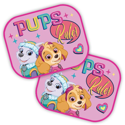 [9327] SUNSHADES 2 PCS 44*35CM PAW PATROL GIRL