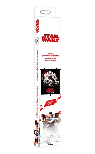 [9321] ROLLER SUNSHADE 36*45CM STAR WARS STORMTROOPER