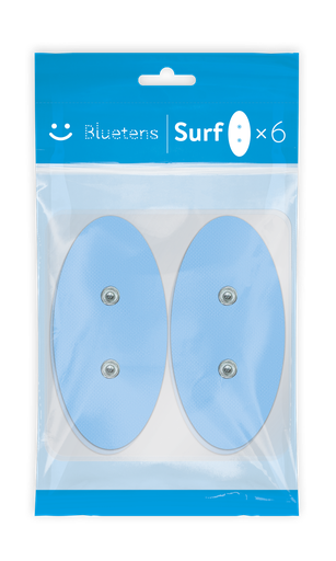 [ELESUR] Pack 6 electrodes surf for Wireless Clip 
