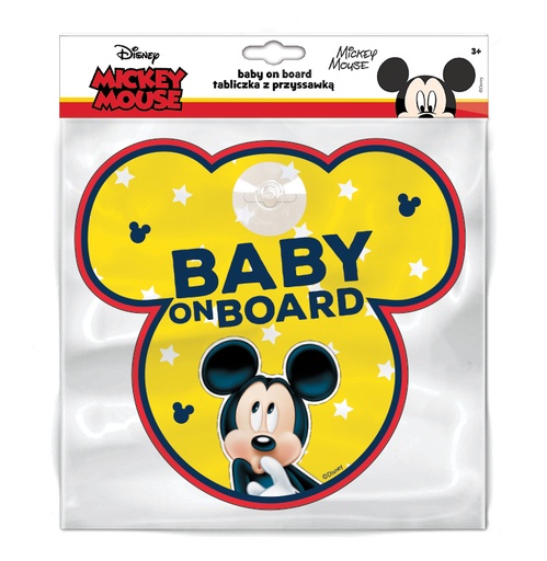 [9612] BABY ON BOARD MICKEY