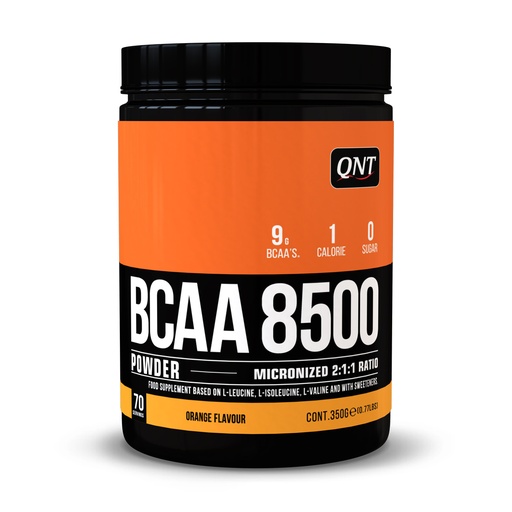 [QNT1162] BCAA 8500 Instant Powder - Orange Flavour - 350 g