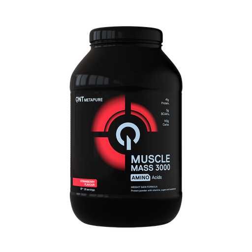 [QNT0999] 3000 Muscle Mass - Strawberry - 1,3 kg