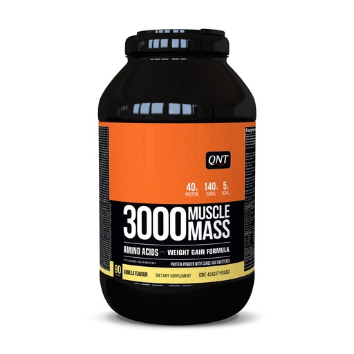 [QNT0947] 3000 Muscle Mass - Vanilla - 4,5 kg