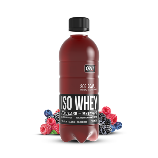 [QNT1340] ISO WHEY 100%  (20g) Zero Sugar - Wild Berries  - 500 ml