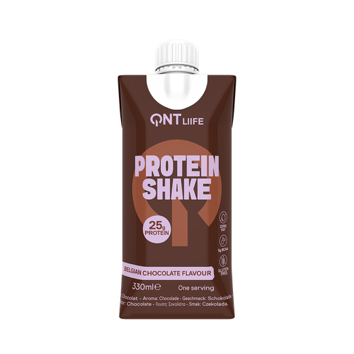 [QNTLIIFE010] Protein Whey Shake Tetra (25 g Protein) - Chocolate - 330 ml