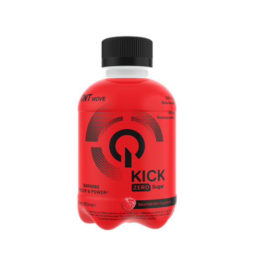 [QNT1311] KICK DRINK - Zero Sugar Raspberry - 250 ml