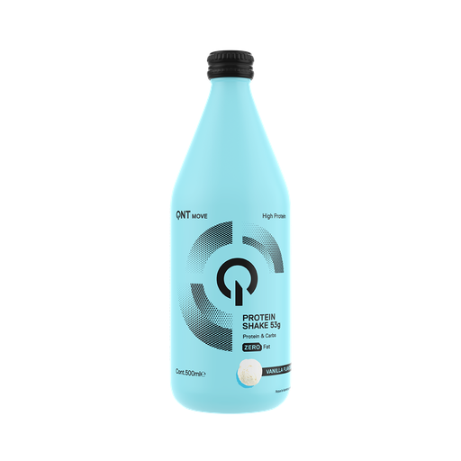 [QNT0886] PROTEIN SHAKE  glass bottle - Vanilla - 500 ml
