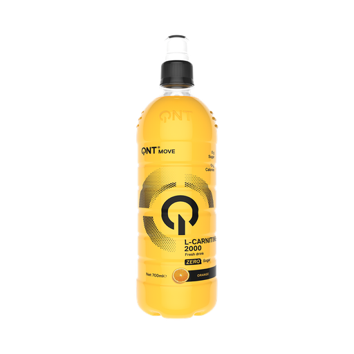 [QNT1147] L-CARNITINE 2000 mg  with natural juice - Orange - ZERO CALORIE - 700 ml