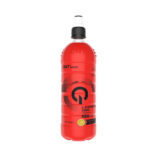 [QNT1148] L-CARNITINE 2000 mg  with natural juice - Cranberry-Lemon - ZERO CALORIE - 700 ml