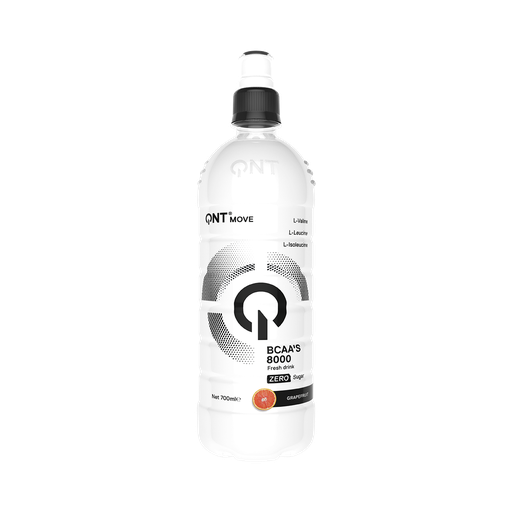 [QNT1229] BCAA'S 8000 mg  with natural juice - White Grapefruit - ZERO CALORIE - 700 ml