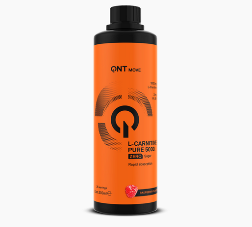 [QNT0868] L-Carnitine Liquid 5000 - Raspberry Flavour - 500 ml
