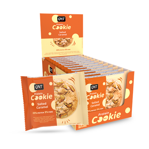 [QNT1337] PROTEIN COOKIE - Salted Caramel - 12 x 60 g