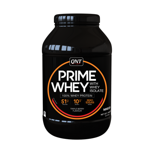 [MAS0048] PRIME WHEY -  100 % Whey Isolate & Concentrate Blend - Triple Berry - 908 g
