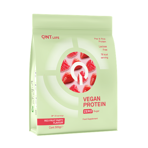 [PUR0046] VEGAN PROTEIN POWDER - Red Fruits Party - 500 g