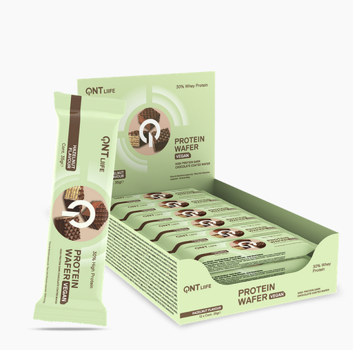 [VG0008] VEGAN WAFER BAR - Hazelnut - 12 x 35 g