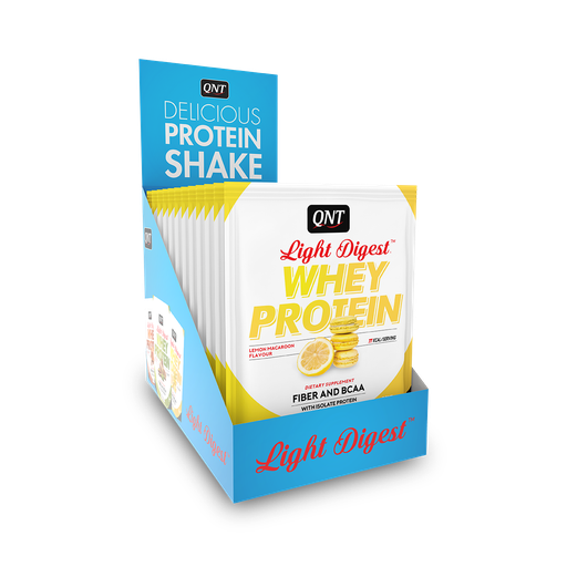 [PUR0036] LIGHT DIGEST WHEY PROTEIN BOX - Lemon Macaroon - 12 x 40 g