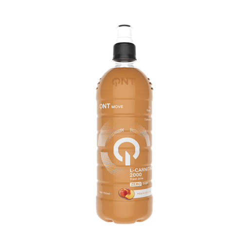 [QNTMOVE002] L-CARNITINE 2000 mg  with natural juice - Peach Iced Tea - ZERO CALORIE - 700 ml