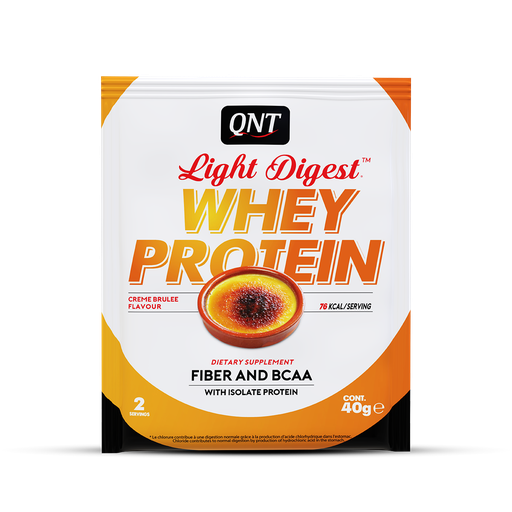 [1-PUR0034] LIGHT DIGEST WHEY PROTEIN BOX - Creme Brulee -1 x 40g