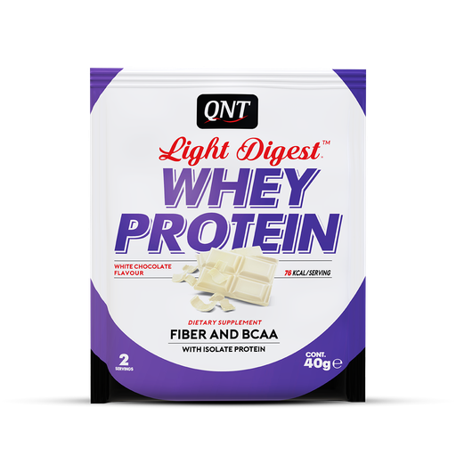 [1-PUR0040] LIGHT DIGEST WHEY PROTEIN BOX - White Chocolate -1 x 40g