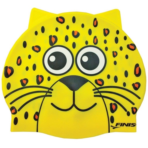 [3.25.037.313] Swim Cap Animal Head Leopard