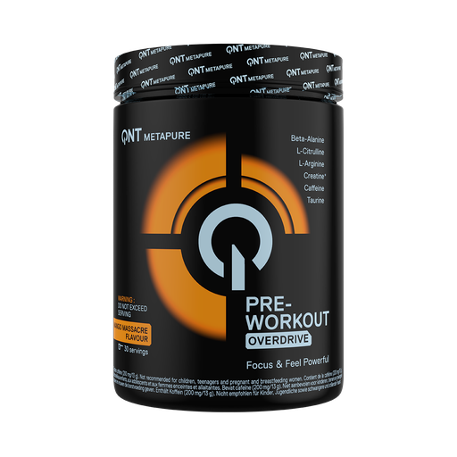 [QNTMETA007] Pre Workout Overdrive Mango Massacre - 390 g