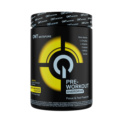 [QNTMETA009] Pre Workout Overdrive Sweet Lemonade - 390 g