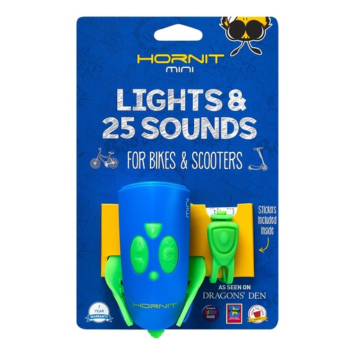 [5353GRBU] Mini Hornit Green / Blue