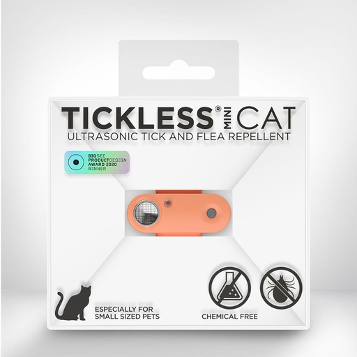 [CAT23HP] TICKLESS MINI CAT - Hot Peach