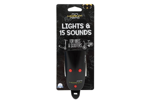 [6266BLR] Mini Hornit Nano Black / Red