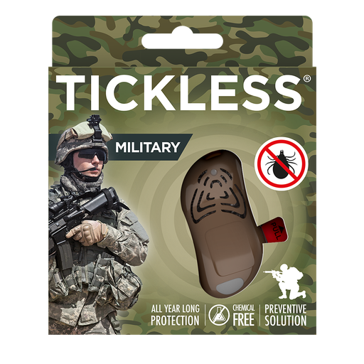 [PRO-107BR] TICKLESS MILITARY - Brown