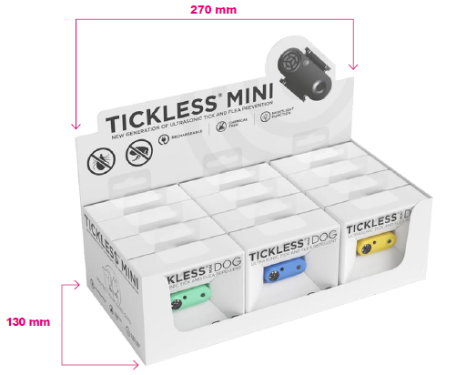 Tickless 2 in 1 Display Box - Mini